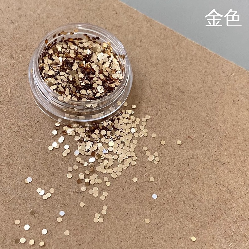 星星亮片美甲饰品网红爆款大小混银色五角星迷你超薄指甲贴片装饰|undefined