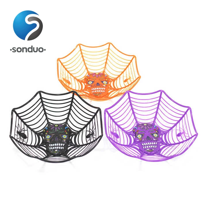 Хэллоуин Декоративная тарелка с фруктами