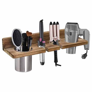 Wall Mounted Hair Dryer Hair Care & Styling Tools Organizer Storage Rack Holder Beauty Hair Appliances Stand