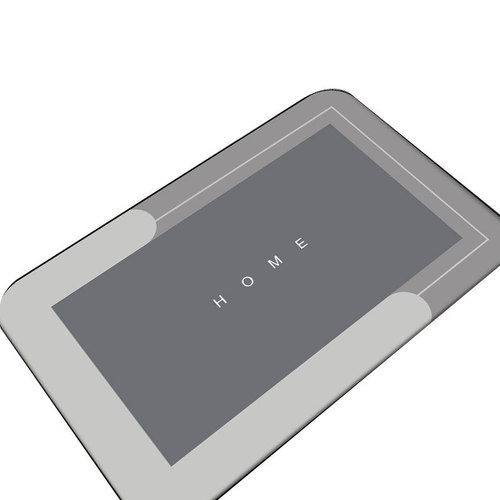 Soft diatomaceous earth absorbent mat bathroom mat anti-slip bathroom foot mat bathroom toilet rug entryway door mat