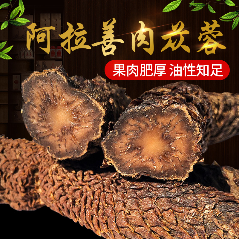肉苁蓉整根内蒙古阿拉善油苁蓉沙漠人参配锁阳整根枸杞玛咖淫羊藿
