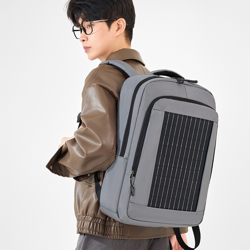 Nueva mochila de negocios de carga solar multifuncional mochila de viaje de ocio bolsa portátil de viaje de negocios