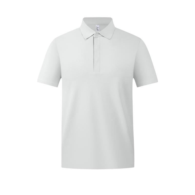 Camiseta de polo de tamaño grande personalizada camiseta transfronteriza ropa de trabajo camiseta cultural bordada logotipo revestido vestido de trabajo de manga corta personalizado