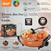 RAF Euro 10L мощный минималистский чайник для многопользовательских чашек для приготовления пищи все в одном кастрюле с лапшой быстрого приготовления