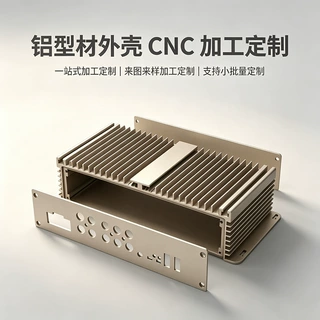 定制数据终端铝合金外壳工控计算机铝型材外壳加工源头厂家控制器