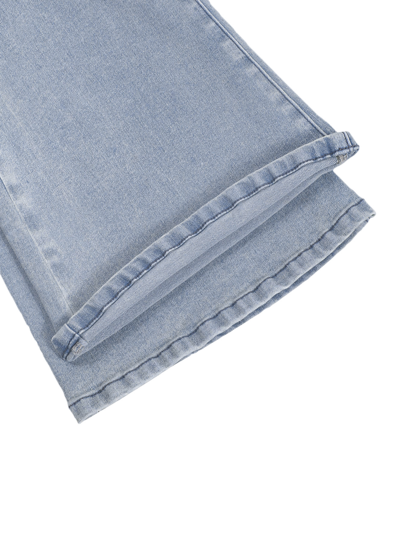 Women's High Waisted Flared Jeans Slim Fit Stretch Denim Trousers_voghion.com