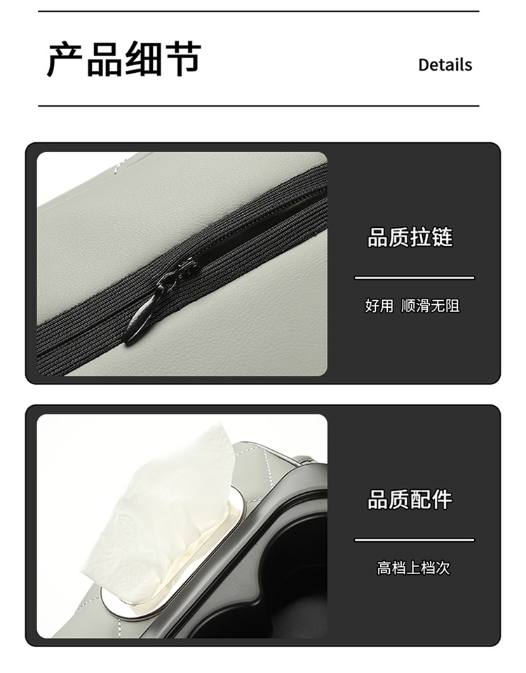 Car storage armrest box pad in stock, universal cup holder storage box, multifunctional four-in-one armrest heightening pad