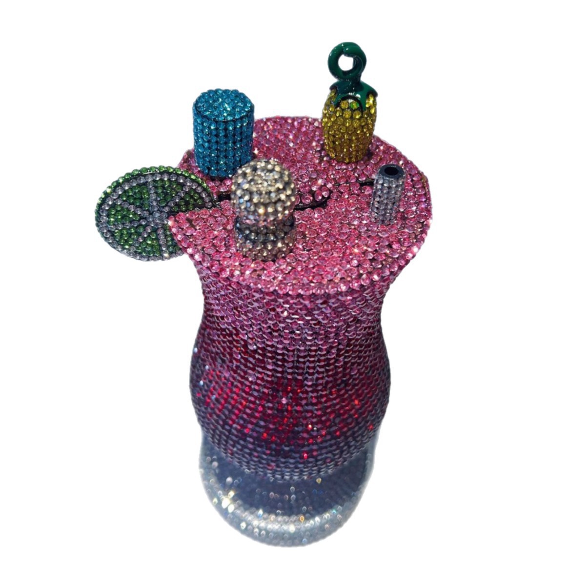 Clutch bag taza de cóctel estilo bolsas de cena europeas y americanas fiesta de boda anual diamantes bolsas de mano de mujer