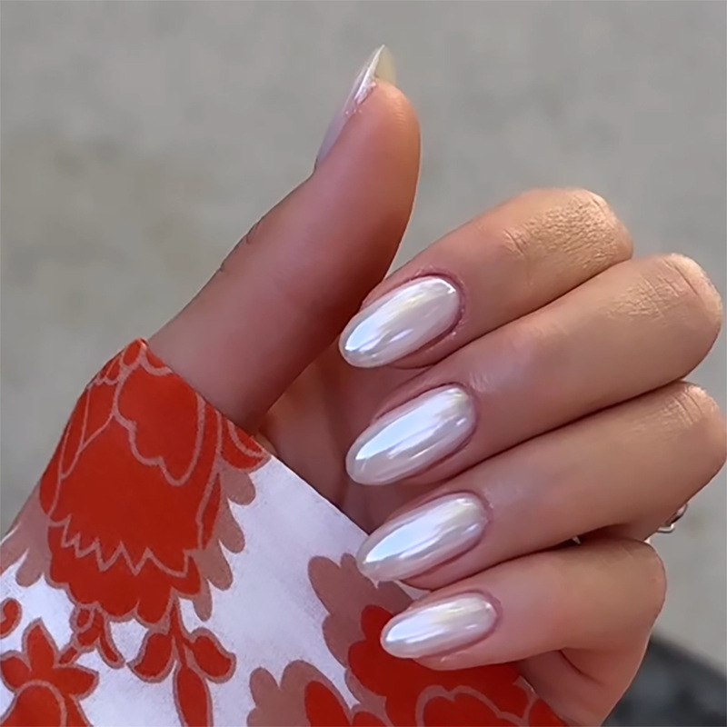 Wearing Fake Nail Pieces White Laser Nail Pieces Removable Nail Pieces Wholesale Nail Patch Wearable Nail Paste Wearing Fake Nail Pieces White Laser Nail Pieces Removable Nail Pieces Wholesale Nail Patch Wearable Nail Paste