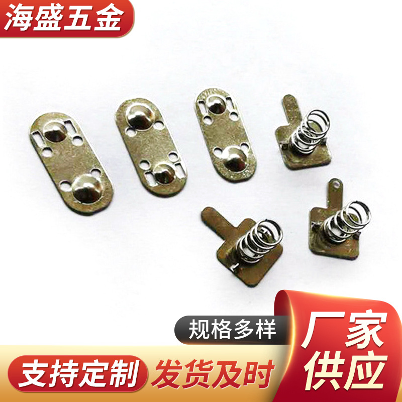 直供3032电池正负片加 工定 制回力弹片测量器电池片测温仪弹片