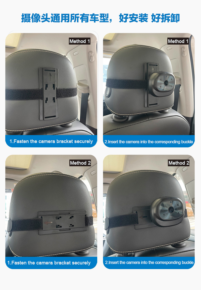 Cross-Border Wireless In-Car Baby Monitor 5inch Baby Monitor Infrared Night Vision Camera Babymonitor