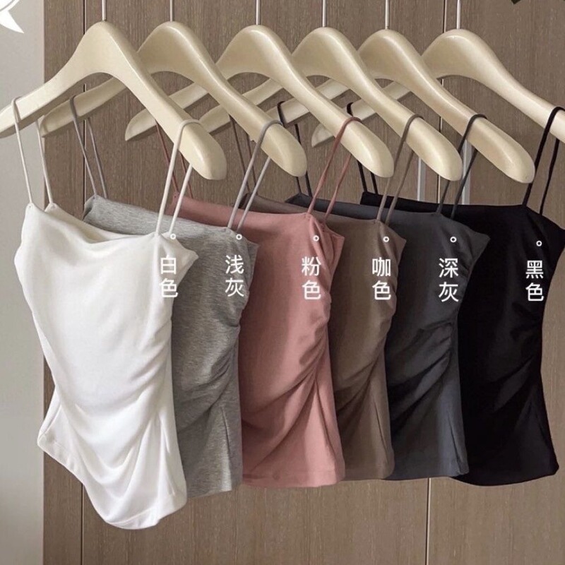 Summer Pure White Pleated Camisole for Women, Slim Fit, Flattering, Beautiful Back, Sleeveless Top Summer Pure White Pleated Camisole for Women, Slim Fit, Flattering, Beautiful Back, Sleeveless Top