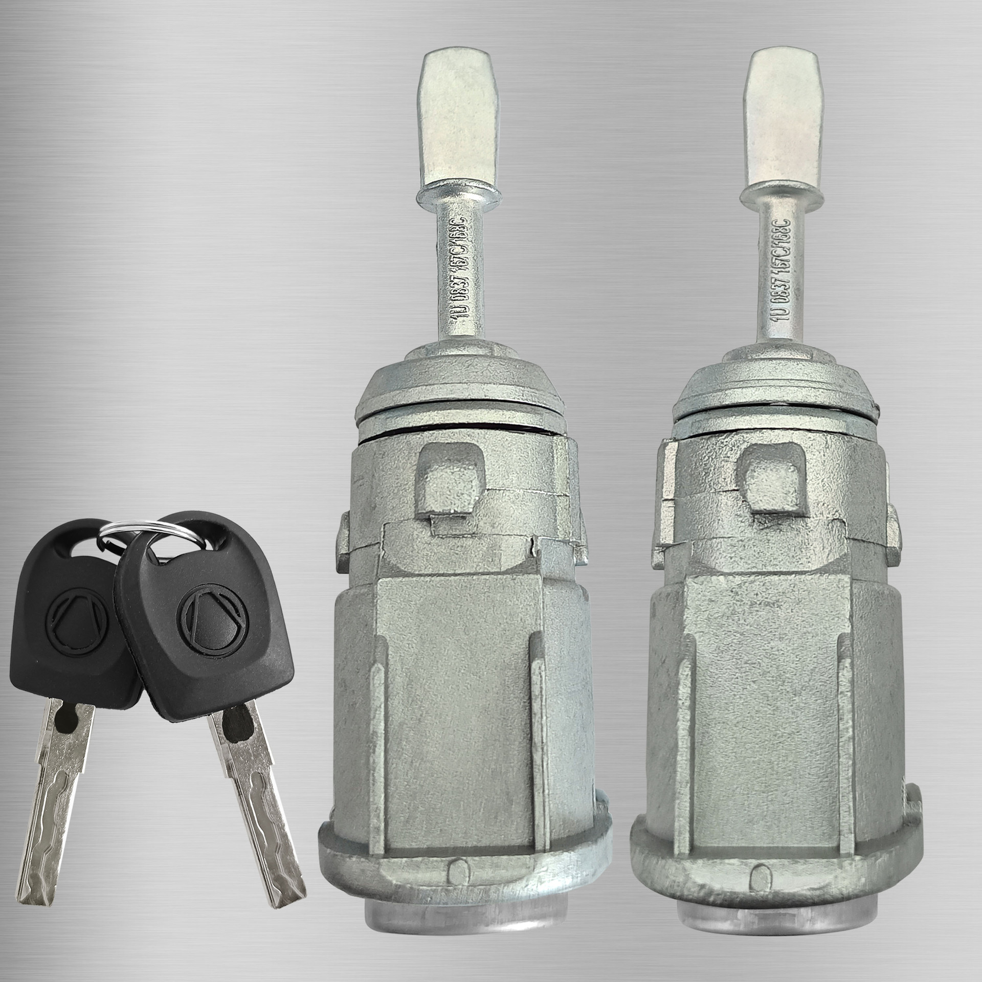 Es adecuado para Volkswagen Golf 4 piezas de cerradura de puerta derecha y derecha 2 llaves OE: 1U0837167 168