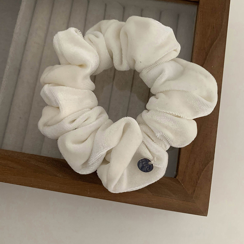 Elastico per capelli in velluto di lusso per acconciature_voghion.com