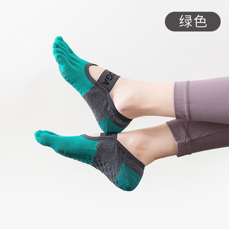 Bloque de Color de Cinco Dedos para Yoga - Verde