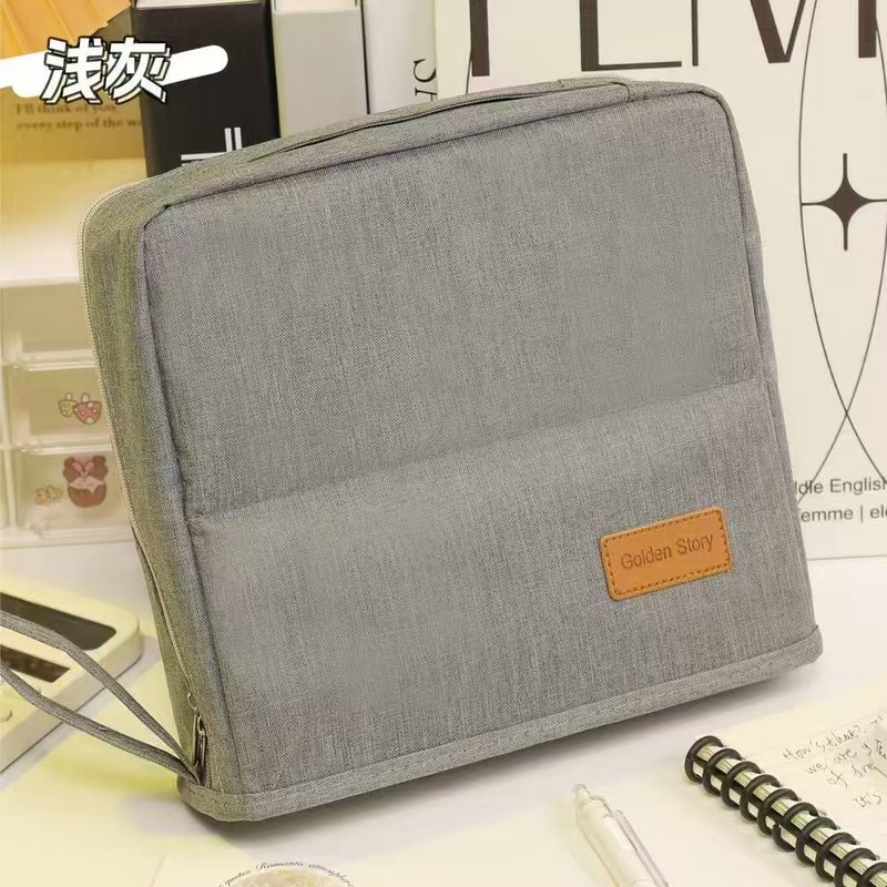 専用の大容量化粧品バッグ、シンプルで多機能な収納バッグ、多層式の道具入れ、自立式ペンケース、化粧品|undefined
