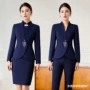 美容院酒店职业秋冬工作服