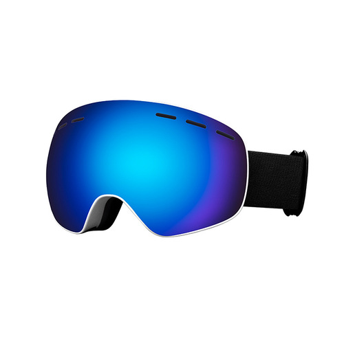 High-definition vision ski goggles  new cross-border outdoor ski supplies frameless men's and women's ski goggles