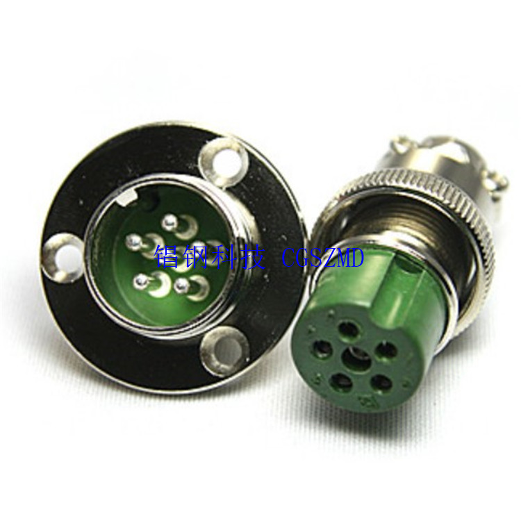 ����-�ƽ�Բ��������GX19-7P M20���ղ�ͷ-��ǽʽ����-������