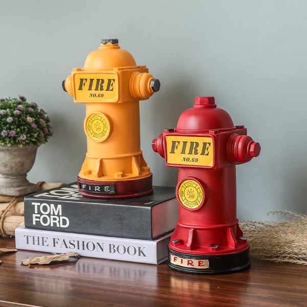 European -style retro fire hydrant home deposit money can creative…