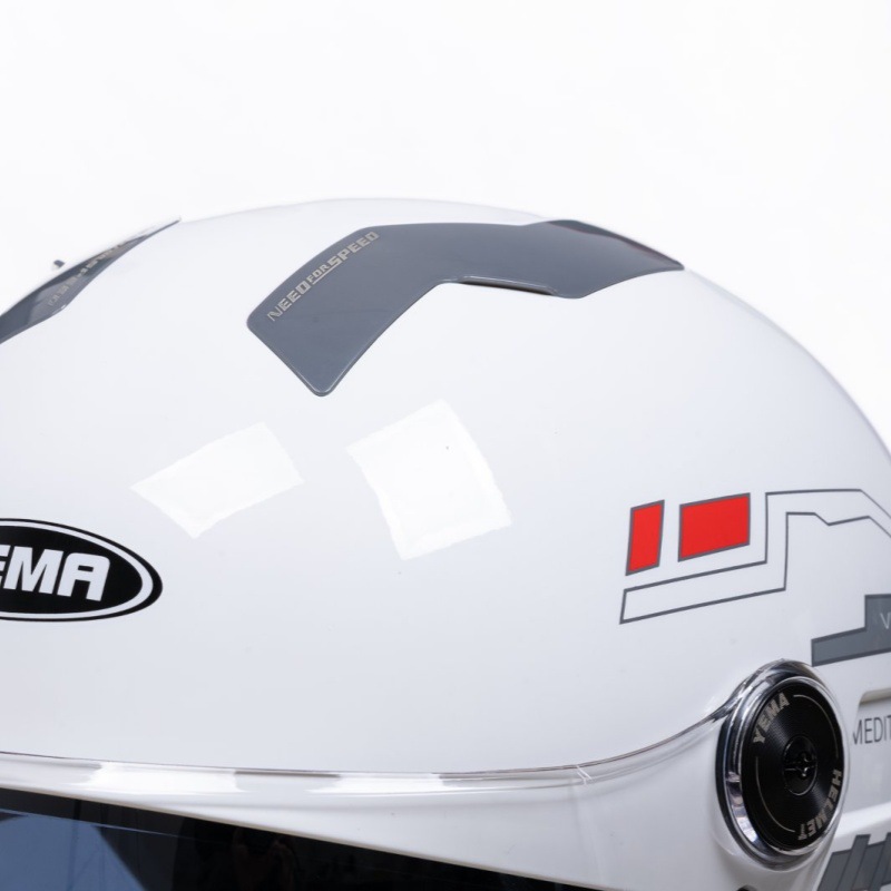 2026 New Model Mustang 3C Certified Ym371S Dual-Mirror Half Helmet New National Standard Motorcycle Electric Vehicle Safety Helmet New Summer Model