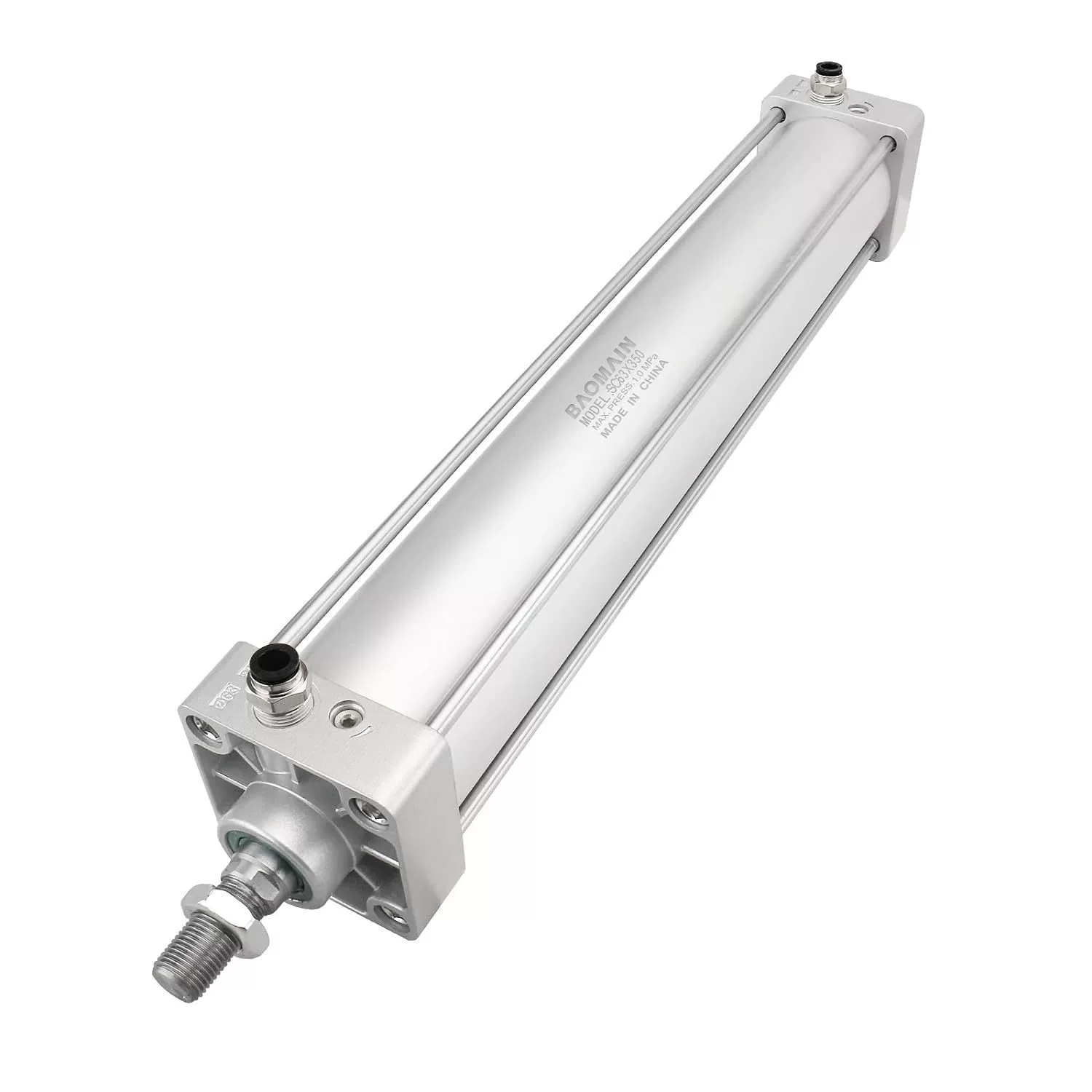 Baomain пневматический цилиндр AIR SC 63x350 PT 3 \/ 8 калибр 2 1 \/ 2 дюймов st