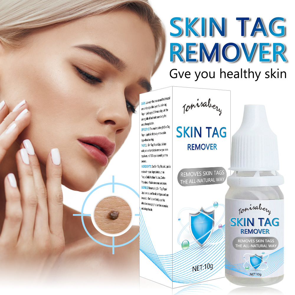 Skin Tag-Reinigungsflüssigkeit zur Wachstumskontrolle, Hühneraugenklappe und Entfernung von Dornwarzen_voghion.com