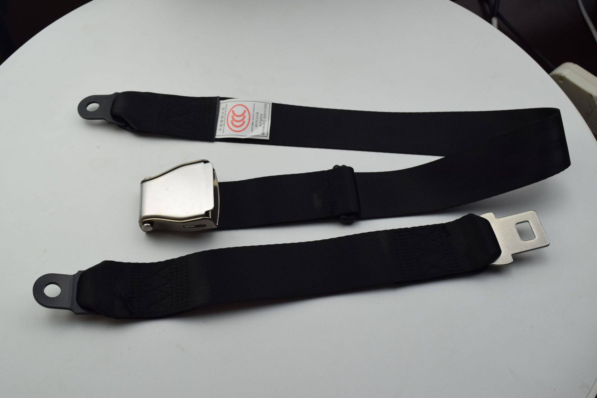 Stainless Steel Aircraft Two-Point Safety Belt, Bus, Passenger Car, Aviation Amusement Equipment, Two-Point Waist Safety Belt