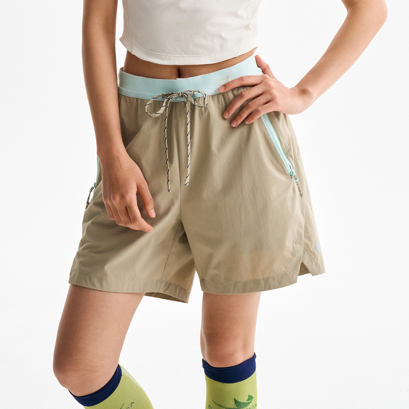 Breathable Sports Shorts with Full Ventilation Holes, Lightweight and Cool Running Shorts (with Inner Lining), Outdoor Sports Shorts