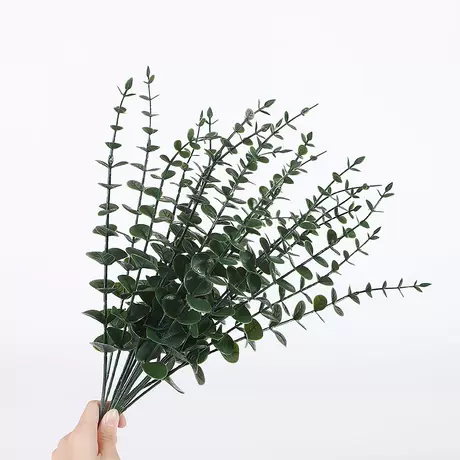 Small dark green