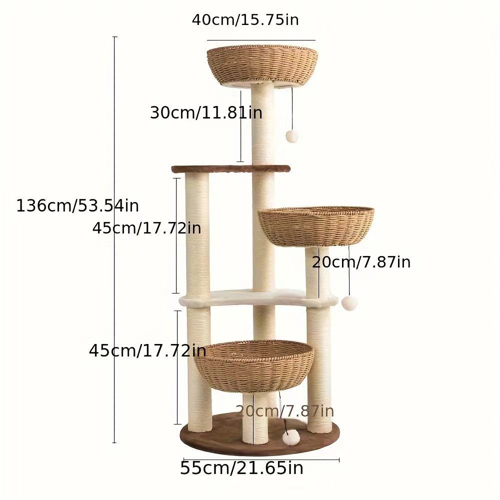 세 개의 둥지 다층