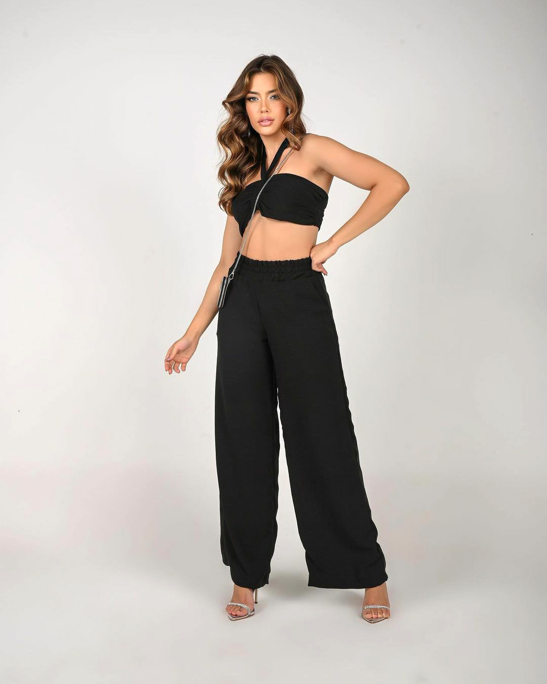 Holiday Daily Women's Streetwear Solid Color Polyester Pants Sets Pants Sets display picture 24