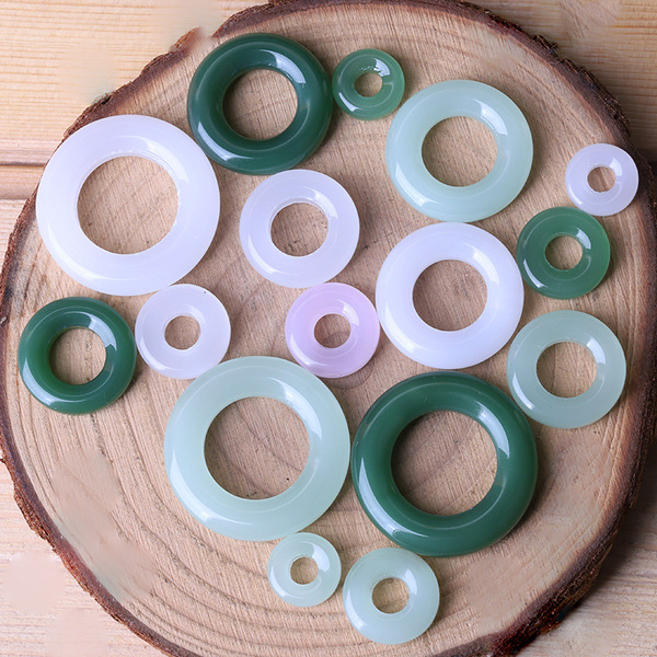 Glass handheld ring