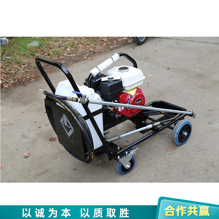 乳化沥青洒布机 路面翻新喷洒机 小型汽油动力路面撒布机