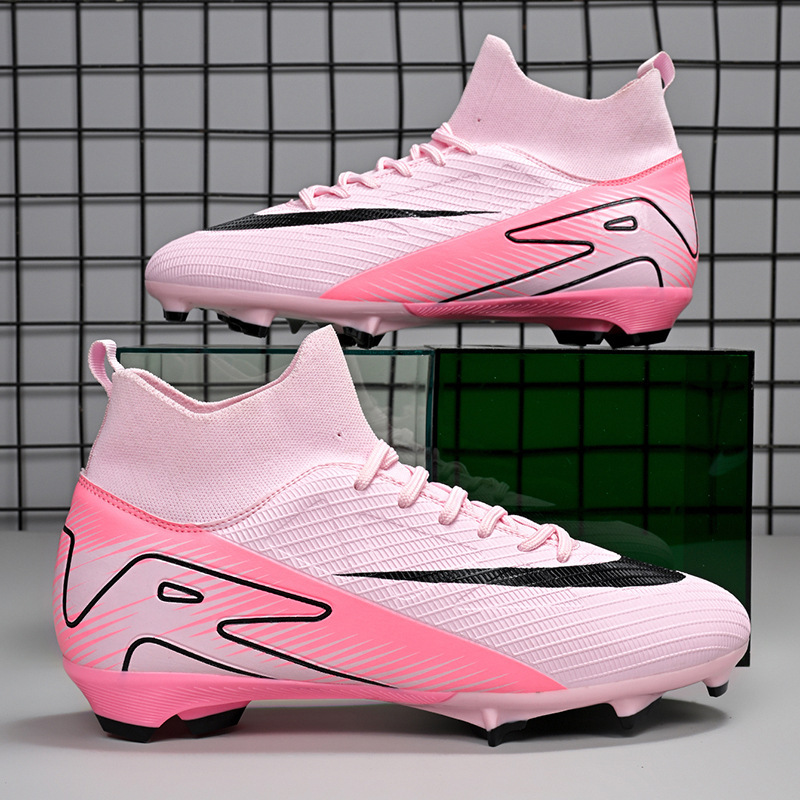 Zapatos de Fútbol de Entrenamiento Juvenil con Suela de TPU Ligeros y Flexibles para Césped Natural y Artificial