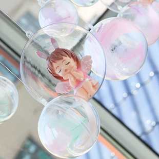Kindergarten Huanchuang Corridor Aisle Environment Layout Materials Creative Shop Window Ceiling Hanging Ornaments Air Hanging Ornaments