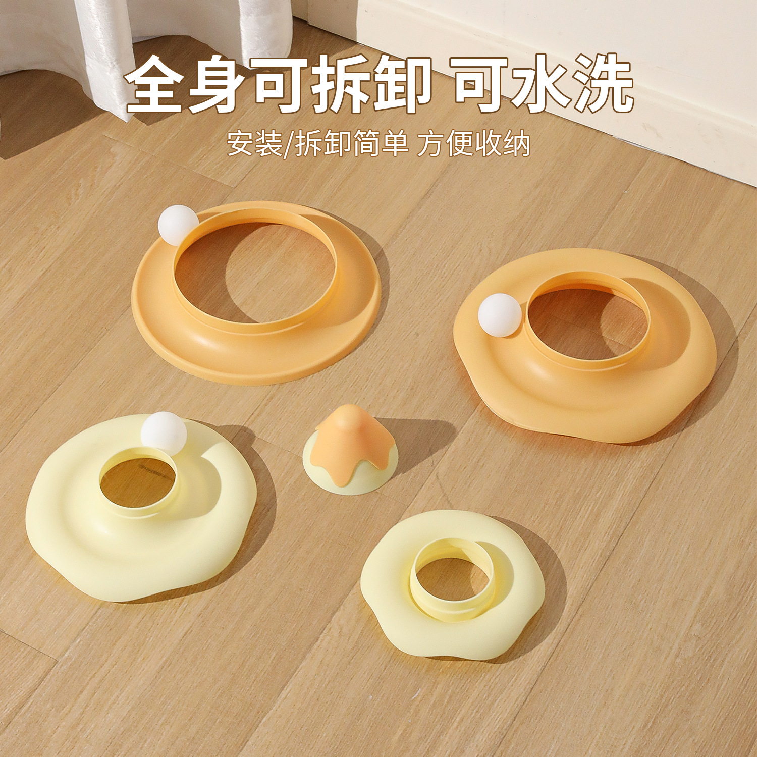 Juguetes educativos para gatos Pipitao Original Snow Mountain Disco de entretenimiento de cuatro capas Juguetes para gatos divertidos