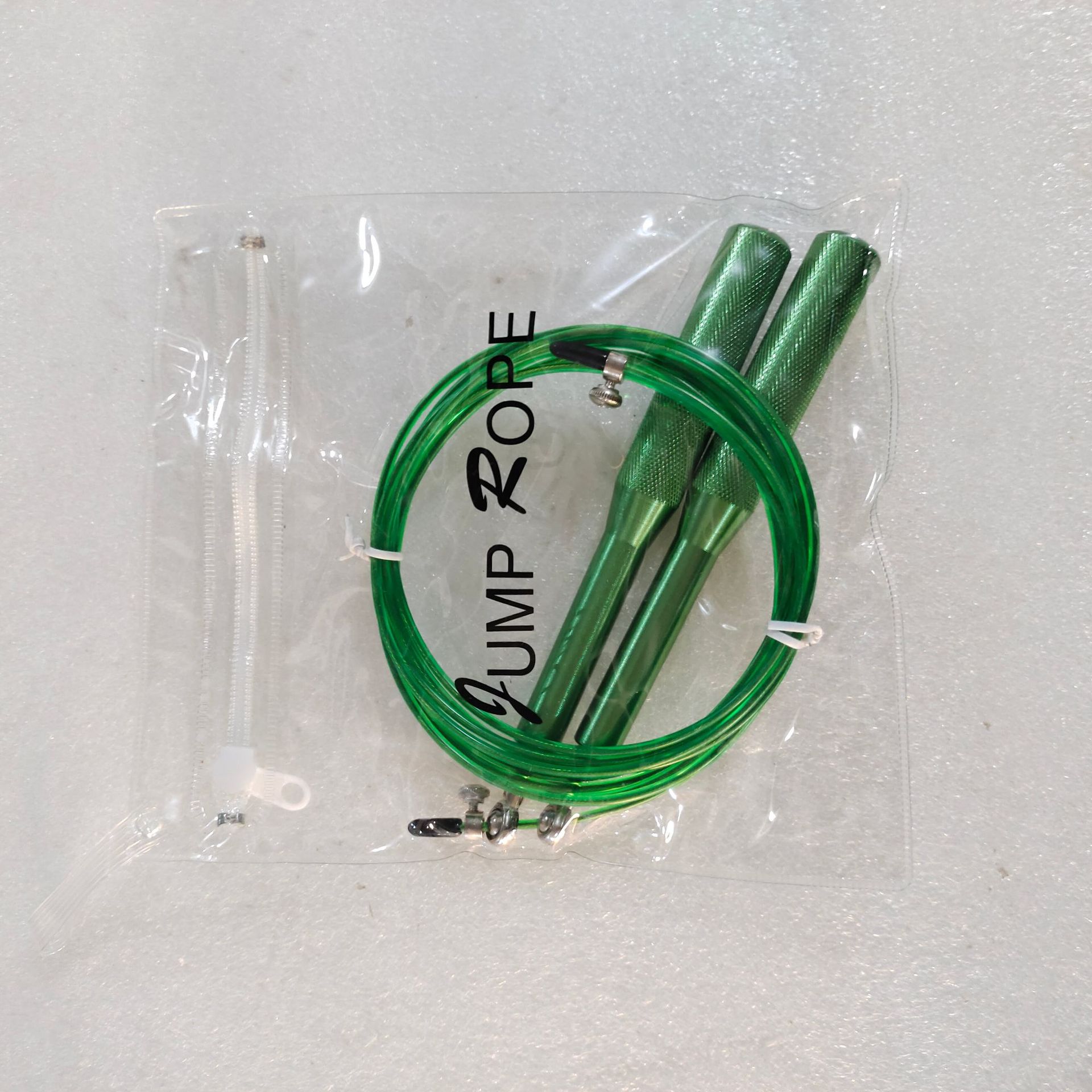 녹색 (PVC 지퍼 가방)