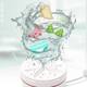 Yiwu mini washing machine portable turbo socks underwear washer travel dormitory lazy laundry