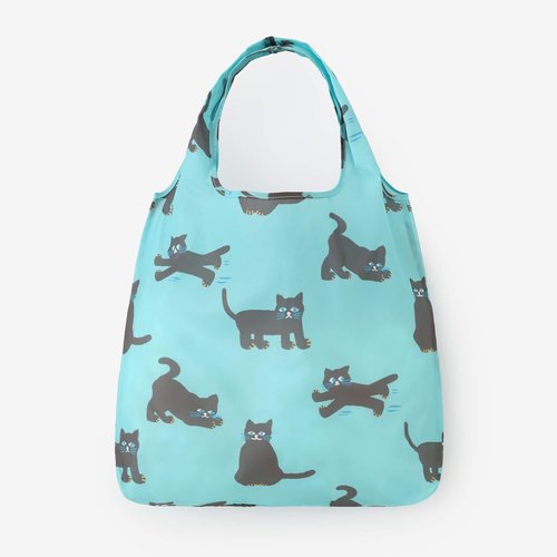 Japanese shopping bag Oxford cloth cartoon large capacity foldable grocery bag SOU digital leisure storage bag environmentally friendly