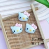 Small card pink K fat cat 21*19mm
