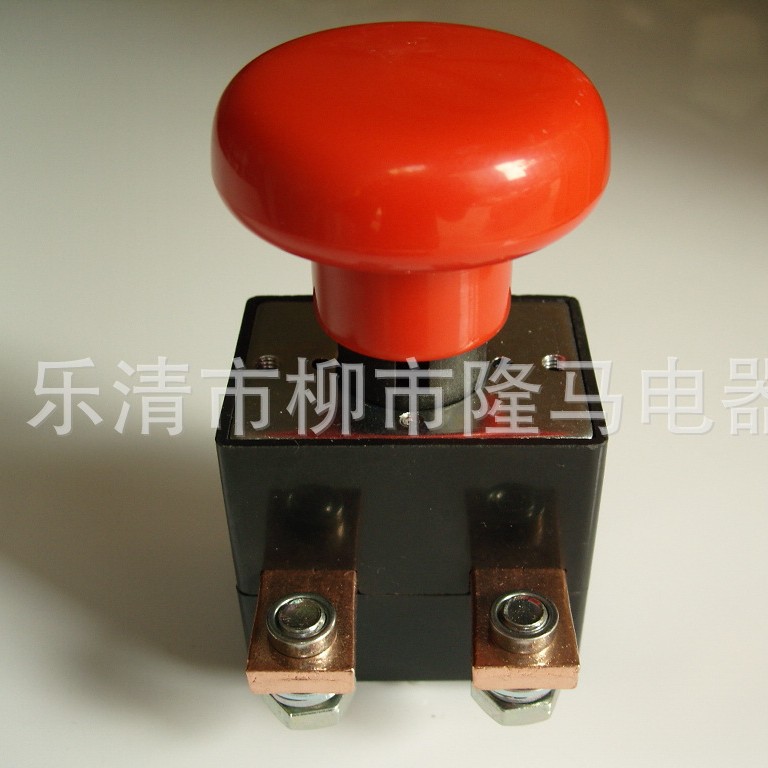 隆马电器 现货 50A 100A 150A 200A 250A紧急停止电动车按钮开关