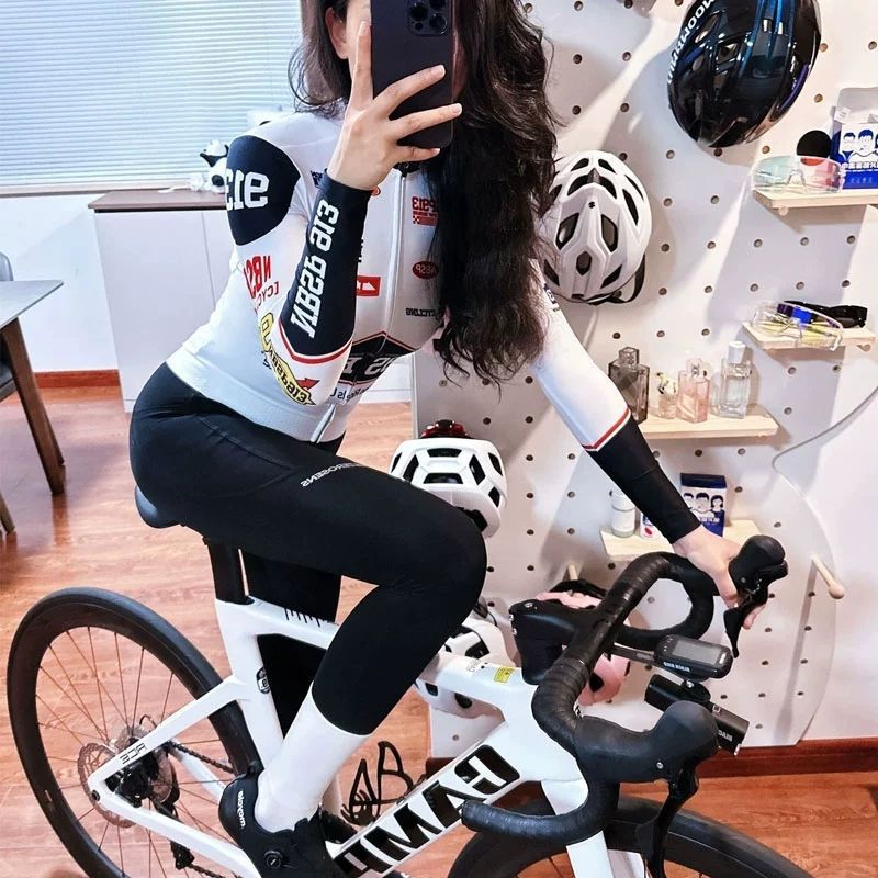 2025 Summer and Autum Men's and Women's Road Cycling Long-Sleeved Cycling Clothing Quick-Drying Breathable Lightweight Sun Protection Cycling Equipment