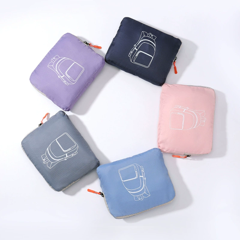 Folding backpack, sports capacious waterproof bag for traveling, wholesale