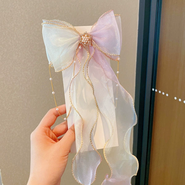 Light Purple Chain Bow