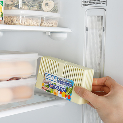 日本进口Sanada冰箱除味剂厨房冷藏室活性炭除臭剂|ru