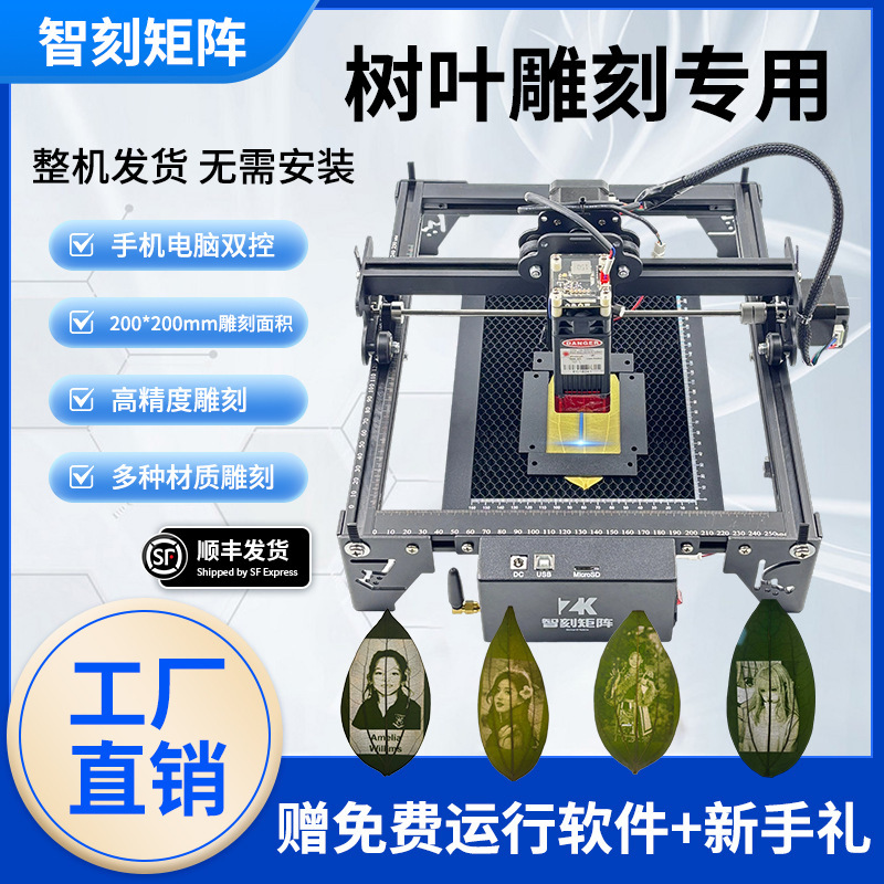 叶雕机树叶激光雕刻机小型便捷式摆摊雕刻照片不锈钢木板打标机|undefined