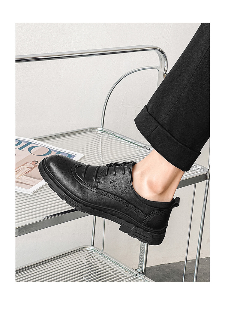 Suit Wedding Groom Business Formal Casual Leather Shoes Men_voghion.com