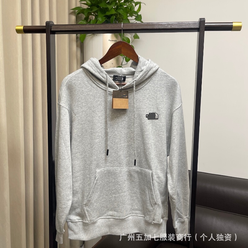 Cross-Border Factory Direct Sales Trendy Brand North Face Classic Men's 360g Hooded Long-Sleeve Casual Sweatshirt