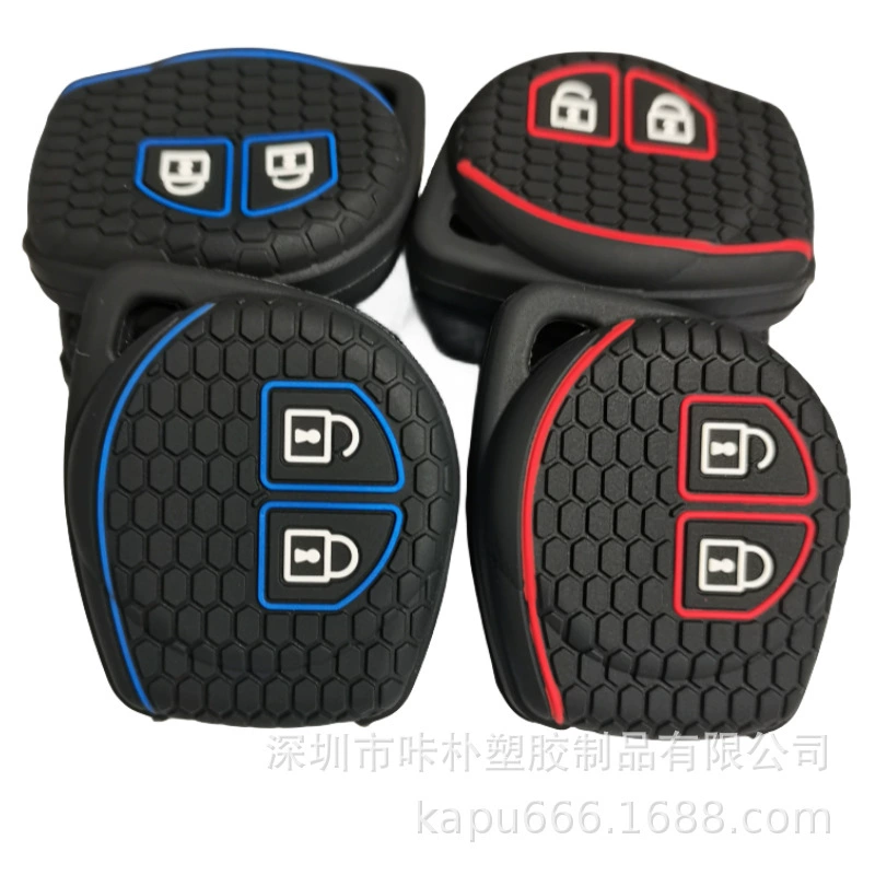 Применимо к Suzuki Новый Swift Alto Jimny автомобильный силиконовый чехол для ключей на складе оптовый источник завод прямых волос